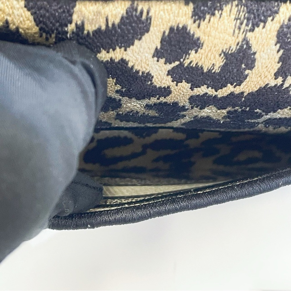 Dior Leopard Multicolor Mizza Embroidery Saddle Bag - Picture 11 of 11